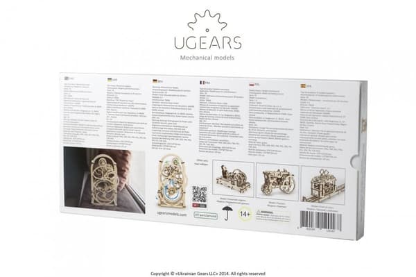 3D-puinen palapeliajastin 20 min uGEARS