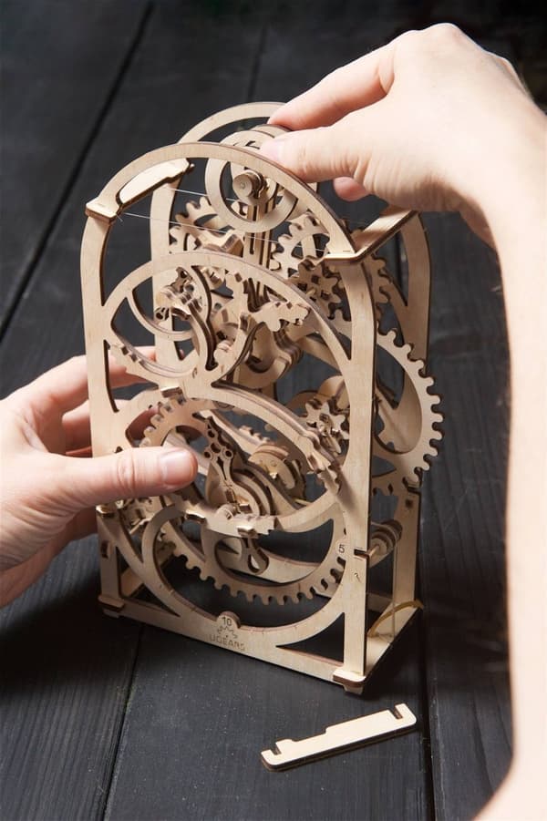 3D-puinen palapeliajastin 20 min uGEARS