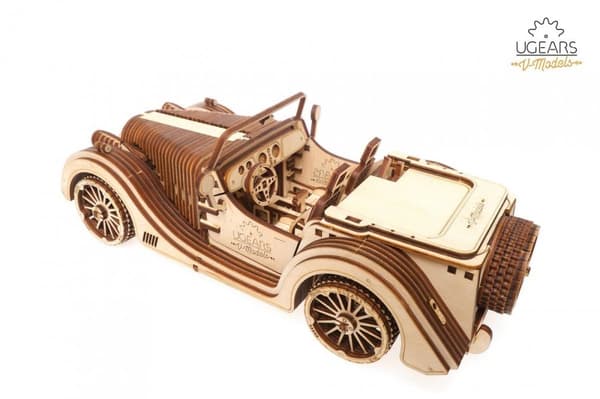 3D Træpuslespil Roadster VM-01 uGEARS