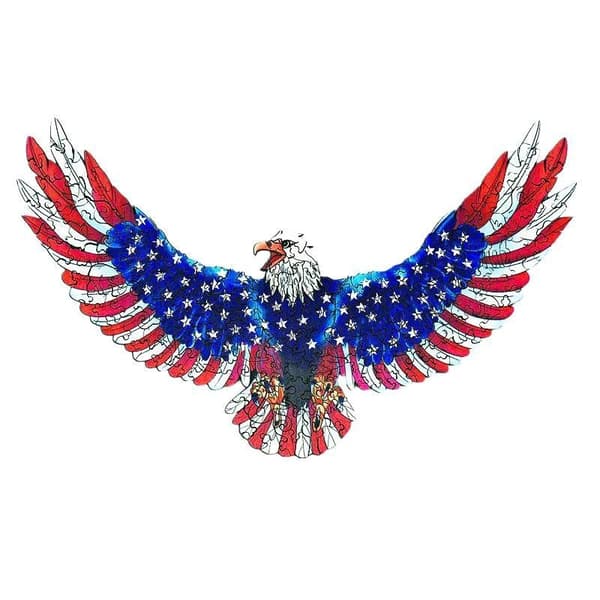 Puinen palapeli American Eagle A4