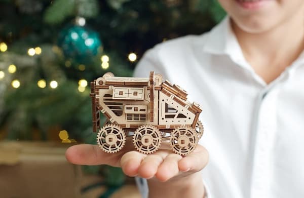 3D-träpussel Marsrover uGEARS