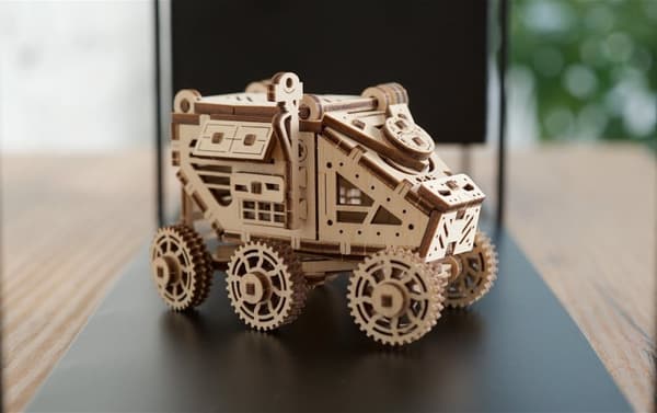 3D-träpussel Marsrover uGEARS