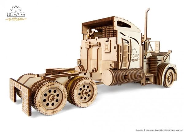 3D Træpuslespil Traktor VM-03 uGEARS