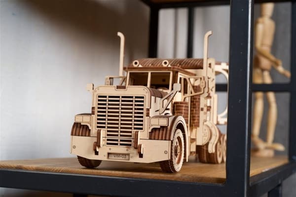 3D Træpuslespil Traktor VM-03 uGEARS