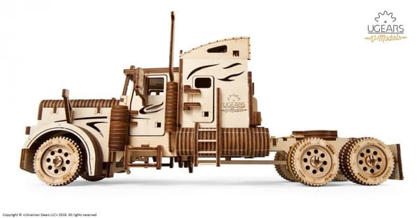 3D Træpuslespil Traktor VM-03 uGEARS