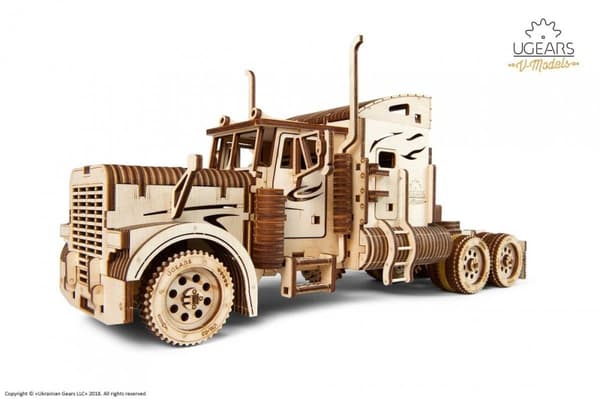 3D Træpuslespil Traktor VM-03 uGEARS