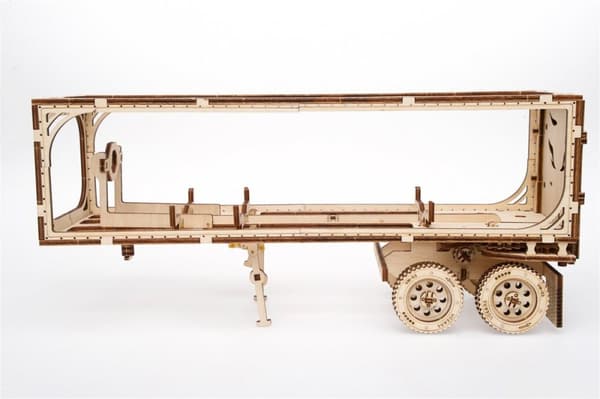 3D-träpusselvagn för VM-03 uGEARS traktormodell