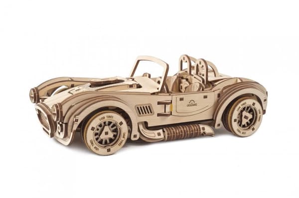 3D Träpussel Cobra Drift Racingbil uGEARS
