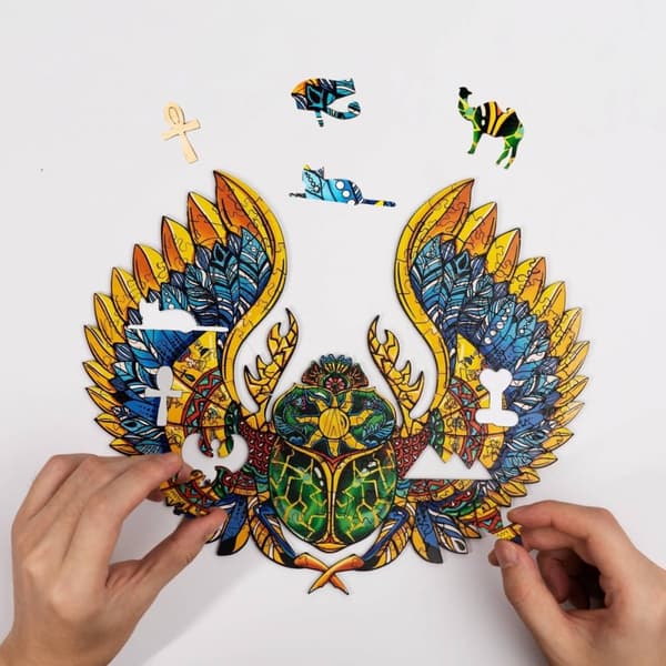 Træpuslespil WONDERFUL SCARAB S