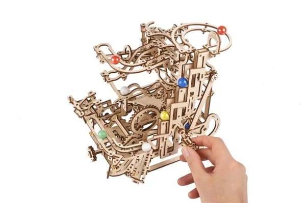 3D Träpussel Horisontell Hiss uGEARS