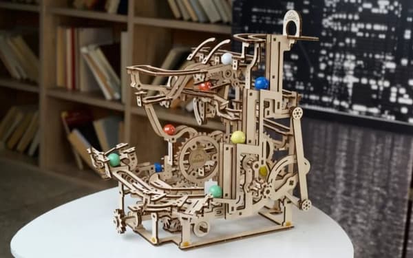 3D Träpussel Horisontell Hiss uGEARS