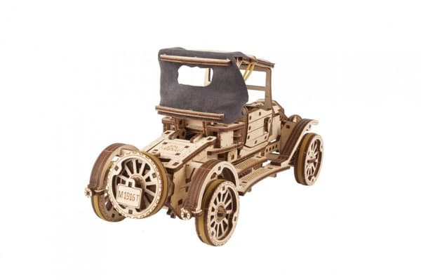 3D Træpuslespil Retro Bil UGR-T uGEARS