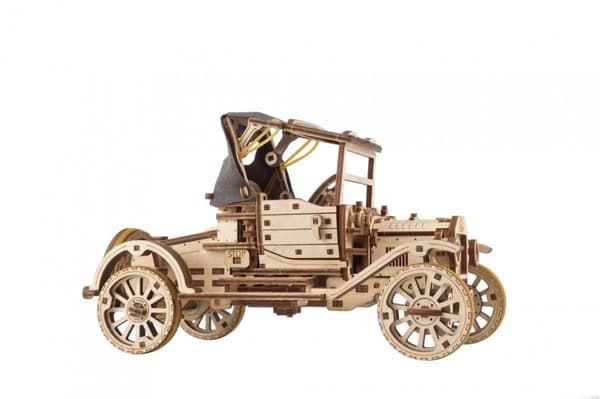 3D Træpuslespil Retro Bil UGR-T uGEARS