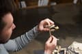 Miniatyrbillede 5 af 10: 3D træpuslespil kuglebane spiralhejs uGEARS