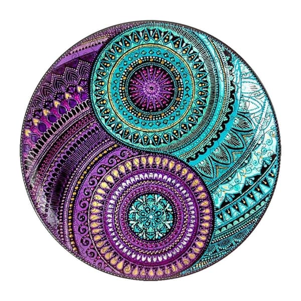 Träpussel Mandala Yin Yang L