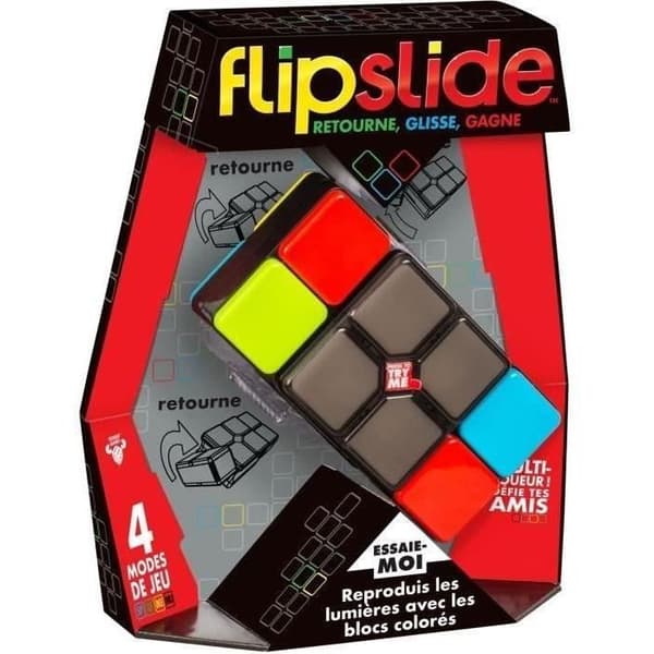 Flipslide - MOOSE TOYS - Elektroniskt ljuskombinationsspel, med batterier inkluderade