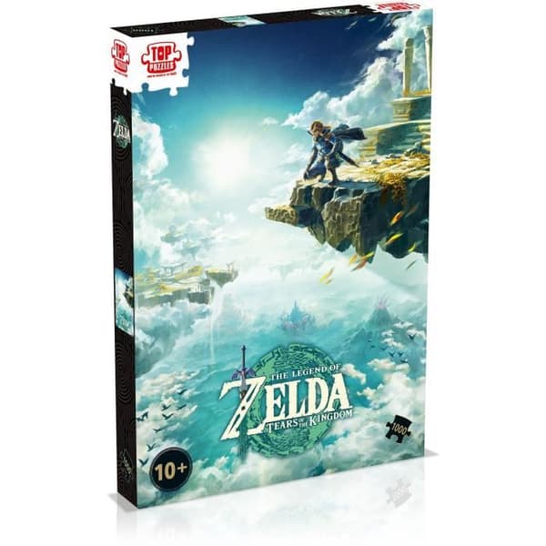 Puslespil The Legend of Zelda: Tears of the Kingdom 1000 brikker - VINDERTRÆK