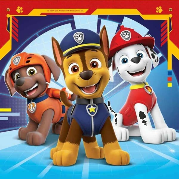 Ravensburger Paw Patrol Børnepuslesæt - 3x49 Brikker - Klar til at Redde