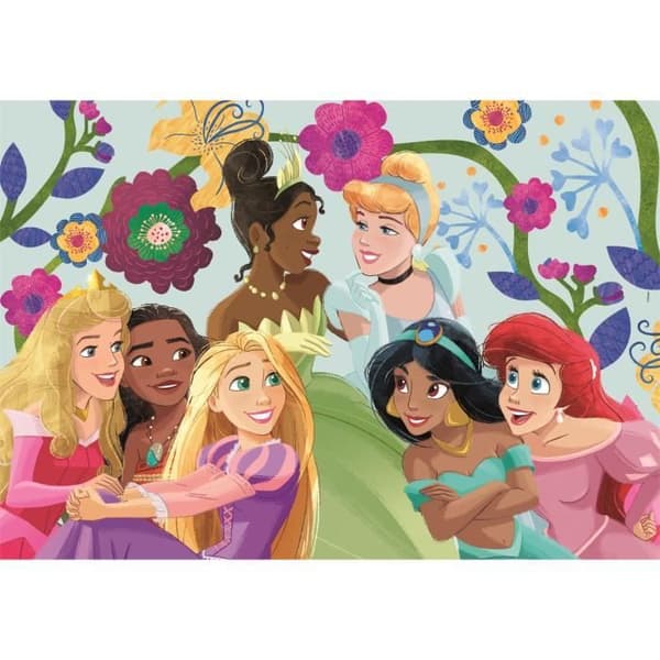 CLEMENTONI - 2x60 brikker - Disney Prinsesse
