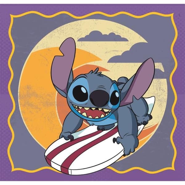 CLEMENTONI - 3x48 brikker - Stitch