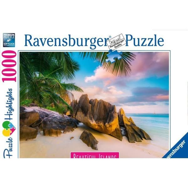 1000-bitars pussel Seychellerna - Ravensburger - Landskap - Vuxna och barn från 14 år
