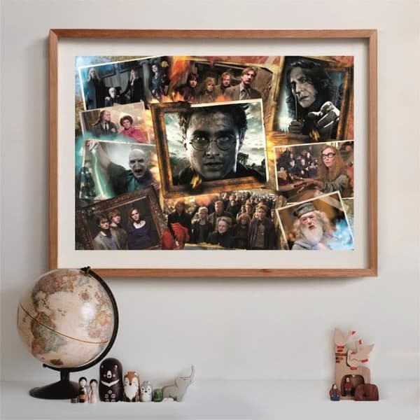 CLEMENTONI - Kompakt 1500 brikker - Harry Potter