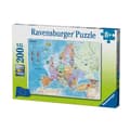 Miniatyrbillede 1 af 3: Ravensburger - 200-brikkers XXL-puslespil - Kort over Europa - Blandet - Fra 8 år