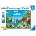 Miniatyrbillede 1 af 4: 200-brikkers XXL-puslespil - Ravensburger - Fang dem alle! - Pokémon - Tegnefilm og tegneserier - 2 års garanti