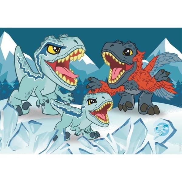 CLEMENTONI - 2x20 bitar - Jurassic World