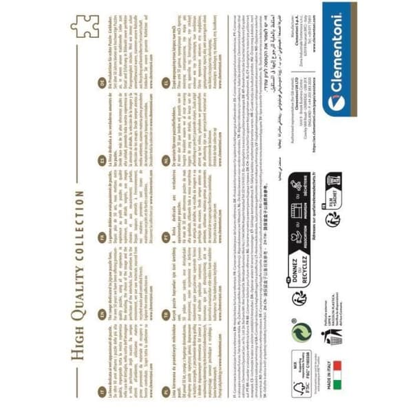 CLEMENTONI - Kompakt 1000 brikker - Stitch