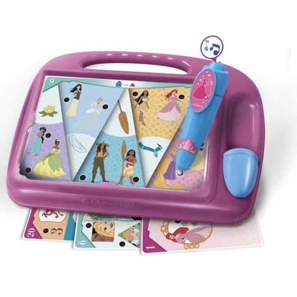 CLEMENTONI - Pædagogisk skrivebord - Prinsesse
