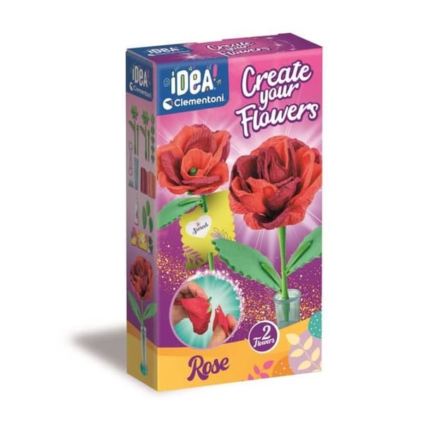 CLEMENTONI - Skab dine egne blomster - Rose