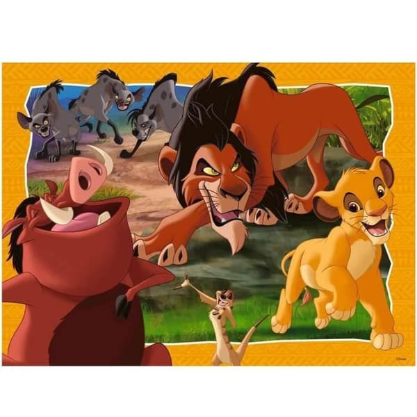 Pussel 200 p XXL Hakuna Matata - Disney Lejonkungen - Från 8 år Ravensburger