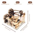 Miniatyrbillede 2 af 4: 3D Træpuslespil Sæt, Engagerende Hjernegymnastik, Perfekt Håndlavet Gave, Anbefalet til Aldre 14+