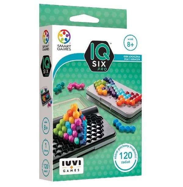 IQ Six Pro 8+ Logikspil, Smarte Spil