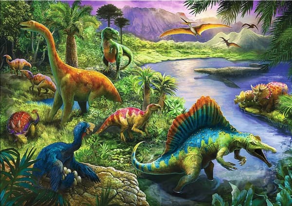 TREFL PALAPELI LAPSILLE 7+ PETOELÄINDINOSAURUKSET 200 palaa
