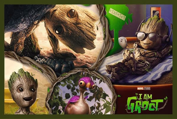 TREFL-PUSSEL FÖR BARN I AM GROOT MARVEL 2 x 200 bitar