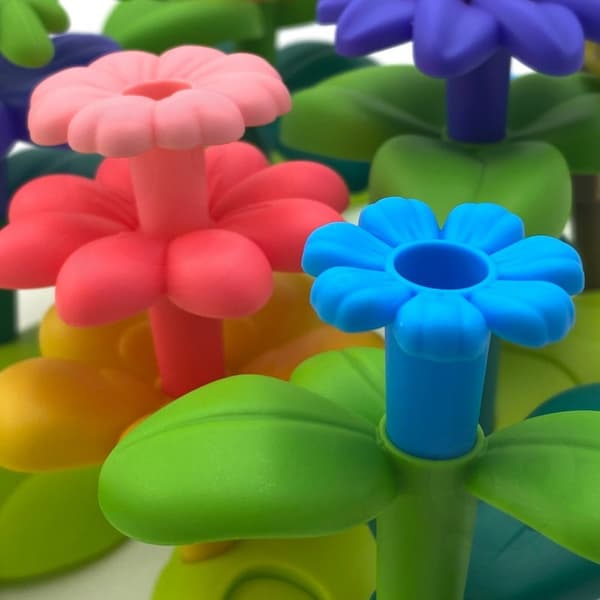 Magic Garden Montessori -rakennuspalikat XXL 93 kpl. Lumarko!