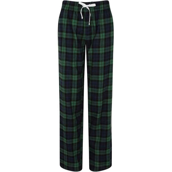 SF Womens/Ladies Tartan Lounge Pants