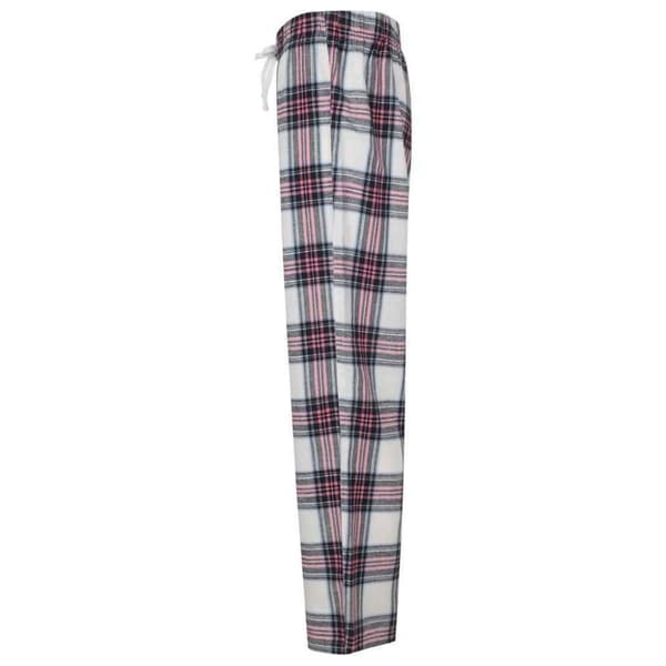 SF Womens/Ladies Tartan Lounge Pants