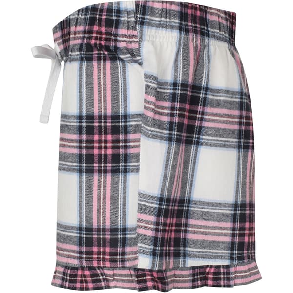 SF Shorts med flæser i skotsk skotskternet tartan for kvinder/damer