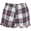 Miniatyrbillede 2 af 4: SF Shorts med flæser i skotsk skotskternet tartan for kvinder/damer