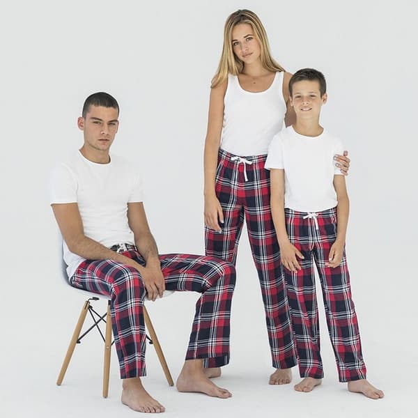 SF Minni Childrens/Kids Tartan Lounge Pants