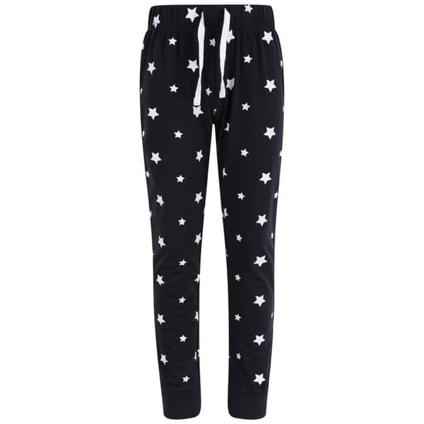 SF Childrens/Kids Stars Lounge Pants Navy/White 13 Years
