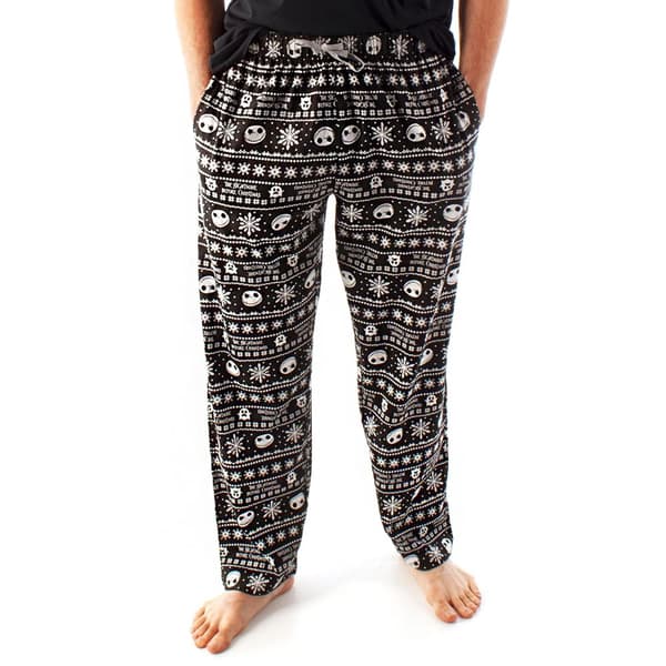 Nightmare Before Christmas Jack Skellington pyjamasbukser til mænd