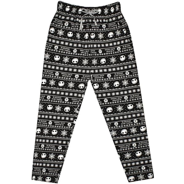 Nightmare Before Christmas Jack Skellington pyjamasbukser til mænd