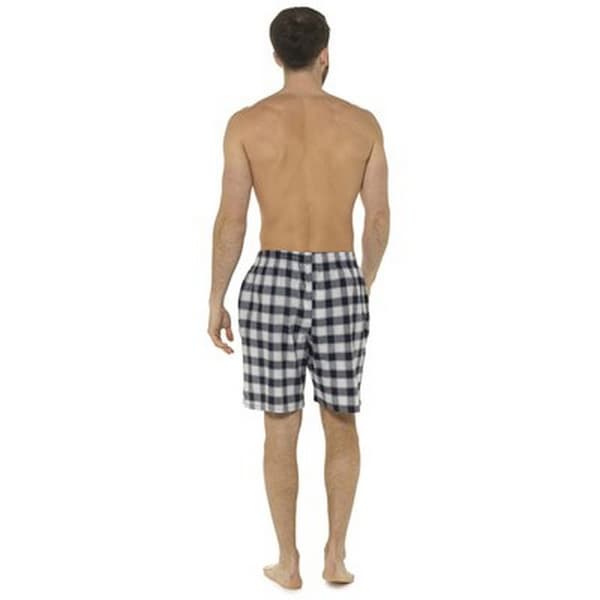 Foxbury Mens Checked Lounge Shorts (Pack Of 2)