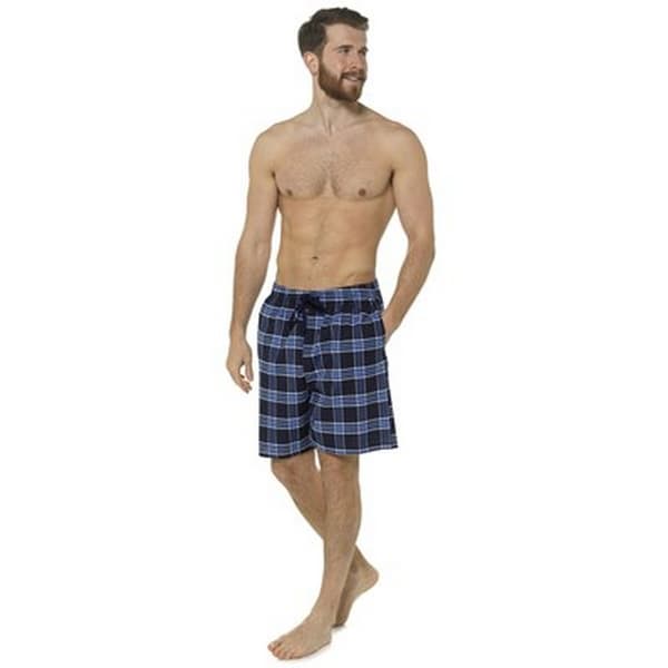 Foxbury Ternede loungeshorts til mænd (pakke med 2) Grey/Navy L