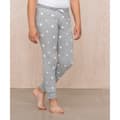 Miniatyrbild 2 av 2: Prickiga pyjamasbyxor i bomull för flickor (2-pack)
