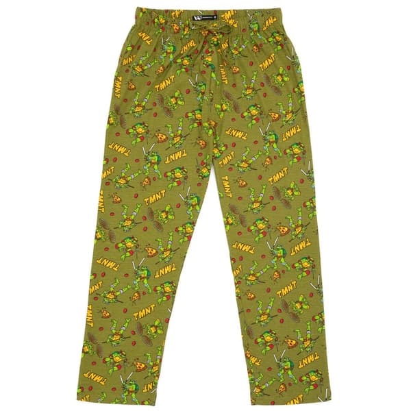 Teenage Mutant Ninja Turtles Loungebyxor för män Green/Yellow M